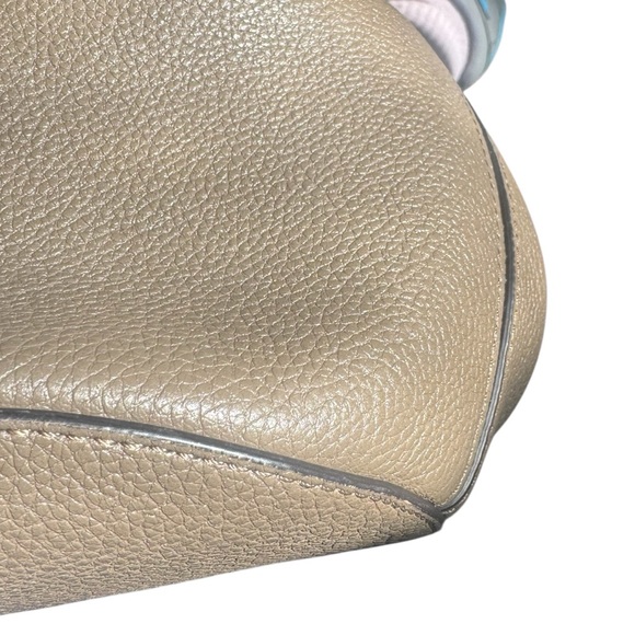 Mulberry Gray Pebbled Grain Leather Small Abbey Bucket Shoulder Bag - Picture 8 of 16